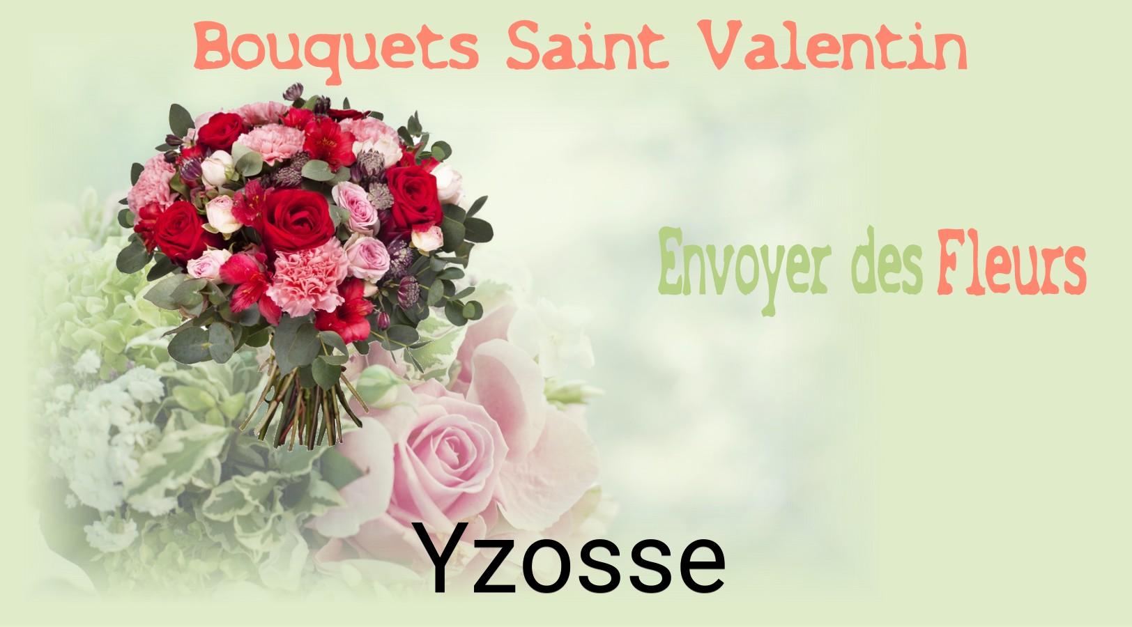 Roses de Saint-Valentin livrées à Yzosse